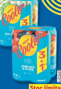 URSUS COOLER Mix de bere (3+1) x 0.5 L