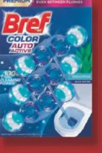BREF Odorizant WC Color Aktiv eucalipt 3 x 50 g
