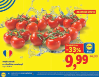 Lidl Roșii Cocktail cu ciorchine, românești 500g