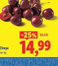 Cireșe per kg
