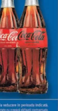 COCA-COLA Băutură răcoritoare carbogazoasă regular / zero zahăr 0,33 L