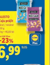 ALESTO Caju prăjit sărat / nesărat 150 g