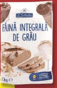 Belbake Făină integrală de grâu 1 kg