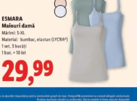 ESMARA Maiouri damă 1 set, 3 bucăți
