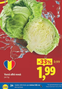 Varză albă nouă