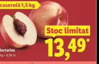 Nectarine caserolă 1.5 kg