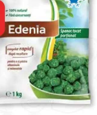 Edenia Spanac tocat porționat 1 kg