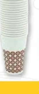 Set 20 pahare din carton 240 ml
