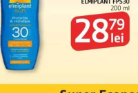 ELMIPLANT Sun Loțiune pentru protecție solară ELMIPLANT FPS30 200 ml