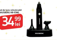 HAUSBERG Set de tuns reîncărcabil HB-95NG