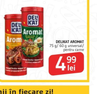 DELIKAT AROMAT 75 g/ 60 g universal/ pentru carne