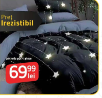 Lenjerie pat 4 piese