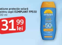 ELMIPLANT Sun Loțiune protecție solară pentru copii FPS50 200 ml