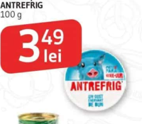 ANTREFRIG Pate de porc fără E-uri 100 g