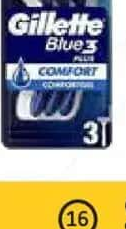 Aparat de ras GILLETTE Blue 3 Confort 3 buc