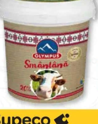 Smântână OLYMPUS 900 g, 20% grăsime