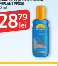 ELMIPLANT Sun Loțiune spray protecție solară FPS30 150 ml