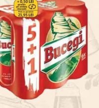 Bucegi Bere blondă (5+1)x0.5 L