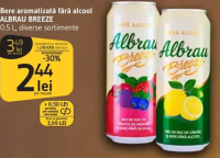 Albrau Breeze Bere aromatizată fără alcool 0.5 L