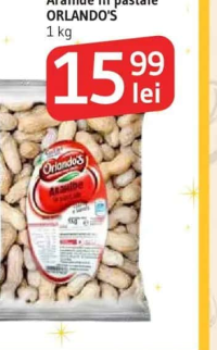 Orlando's Arahide în păstăie 1 kg