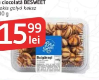 Biscuiți bulgărași cu ciocolată BESWEET 500 g