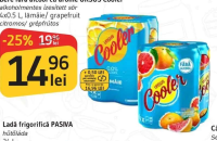 Bere fără alcool cu arome URSUS Cooler 4x0.5 L, lămâie/ grapefruit