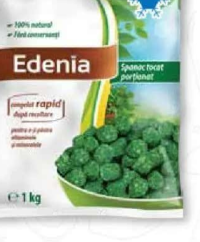 EDENIA Spanac tocat porționat 1 kg