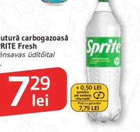 Băutură carbogazoasă SPRITE Fresh 2 L
