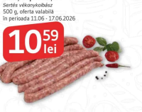 Cârnați de porc subțiri 500 g