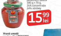 SULTAN Pastă de tomate 580 g + 70 g