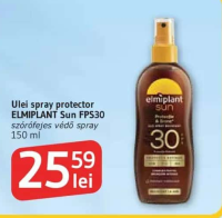 Elmiplant Sun Ulei spray protector FPS30 150 ml