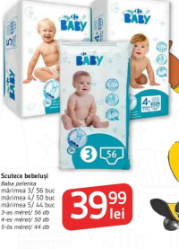 My Baby Scutece bebeluși 44/50/56 buc