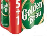 Bere blondă GOLDEN BRAU (5+1)x0.5 L