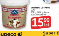 Smântână OLYMPUS 900 g, 20% grăsime