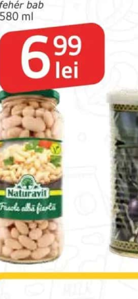 NATURAVIT Fasole albă 580 ml