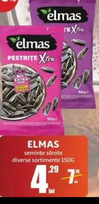 Elmas semințe pestrițe Xtra diverse sortimente 150g