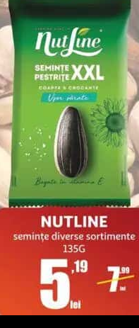 Nutline semințe pestrițe XXL diverse sortimente 135g