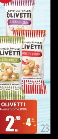 Olivetti diverse arome 100g