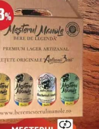 MEȘTERUL MANOLE Diverse sortimente st 4x0.5L
