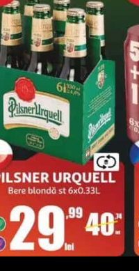 PILSNER URQUELL Bere blondă st 6x0.33L