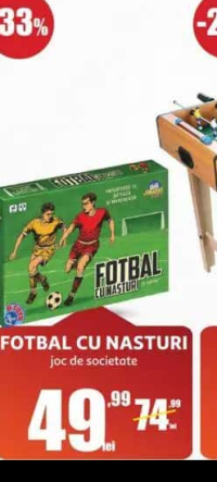 FOTBAL CU NASTURI joc de societate