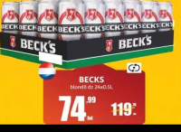 BECKS blondă dz 24x0.5L