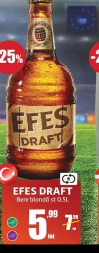 Efes Draft Bere blondă 0.5L
