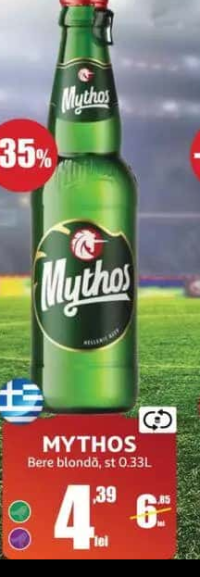 Mythos Bere blondă 0.33L