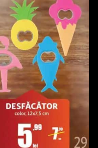 DESFĂCĂTOR color, 12x7,5 cm