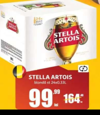 STELLA ARTOIS blondă st 24x0.33L
