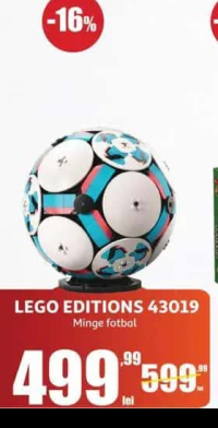 LEGO EDITIONS 43019 Minge fotbal