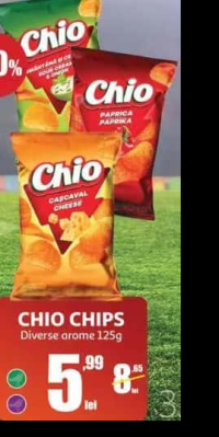 Chio Chips Diverse arome 125g