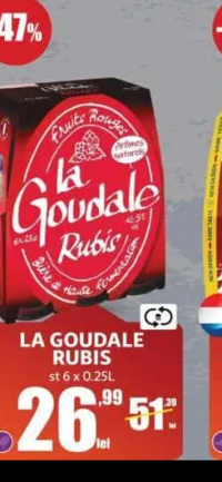 LA GOUDALE RUBIS st 6 x 0.25L