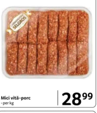 SELGROS Mici vită-porc per kg